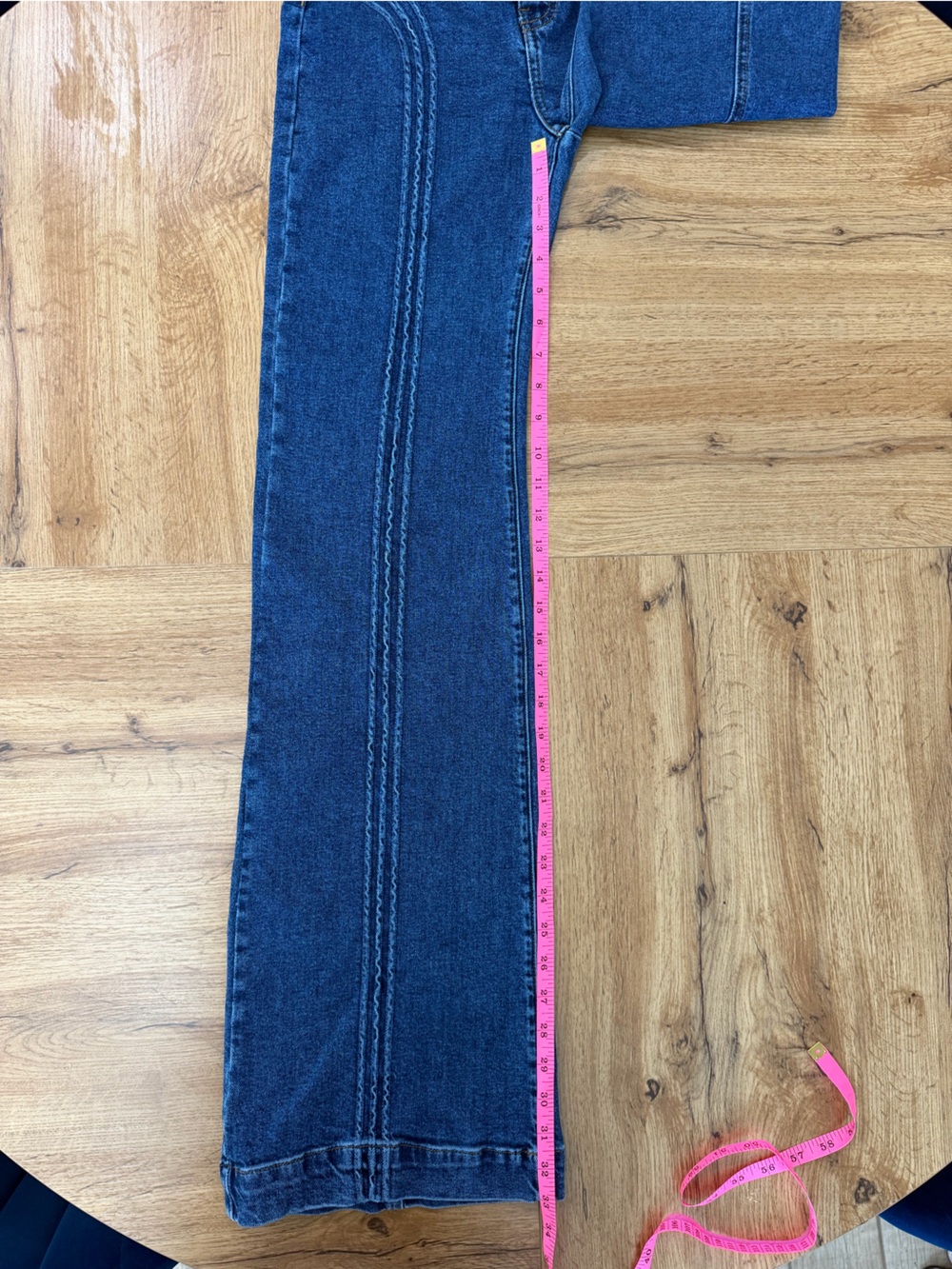 REVICE Los Angeles High Rise Wide Leg Jeans Size 26 Blue Denim Y2K NEW W/O TAG - Picture 5 of 8